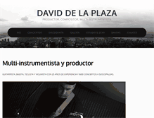 Tablet Screenshot of daviddelaplaza.com